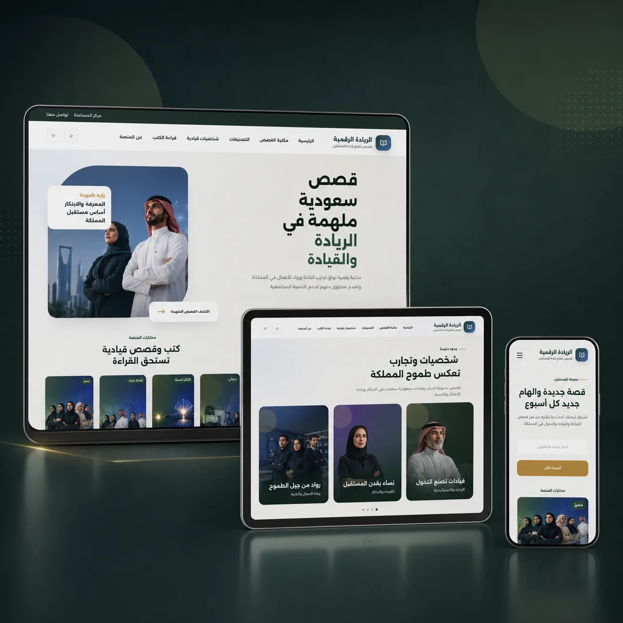موقع الريادة الرقمية